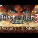Attack on Titan 3 - Gameplay Reveal Trailer | PS5 Games