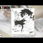 BLACK TORCH Manga Creator Tsuyoshi Takaki Draws Jiro & Rago | Anime NYC | VIZ
