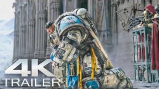 Space Marine Receives Mark-X Power Armor Ritual (4K Scene) Warhammer 40000 - Cinematic Clip